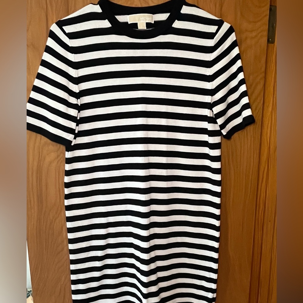 Michael Kors Black and White Dress